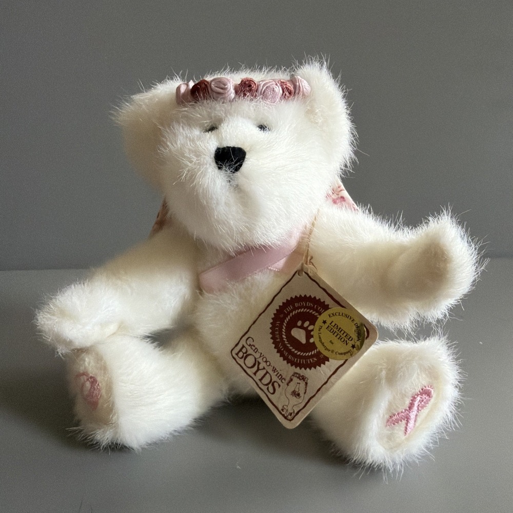 VTG Boyds Bear Longaberger "Faith L. Bearywell" 94647LB Horizons Of Hope Angel